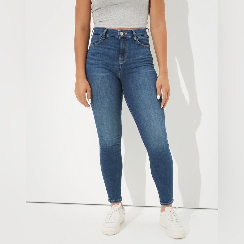 American Eagle Women’s Size 6 Denim Jeans Boyfriend Fit Like New Casual Comfy